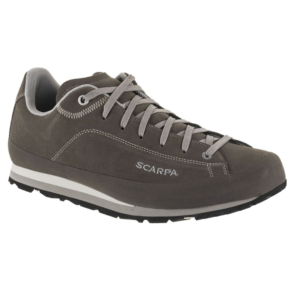 Scarpa Margarita Hiking Shoes Gray Suede Lace Up Sneakers Mens 9 Wom 10 UK8 EU42